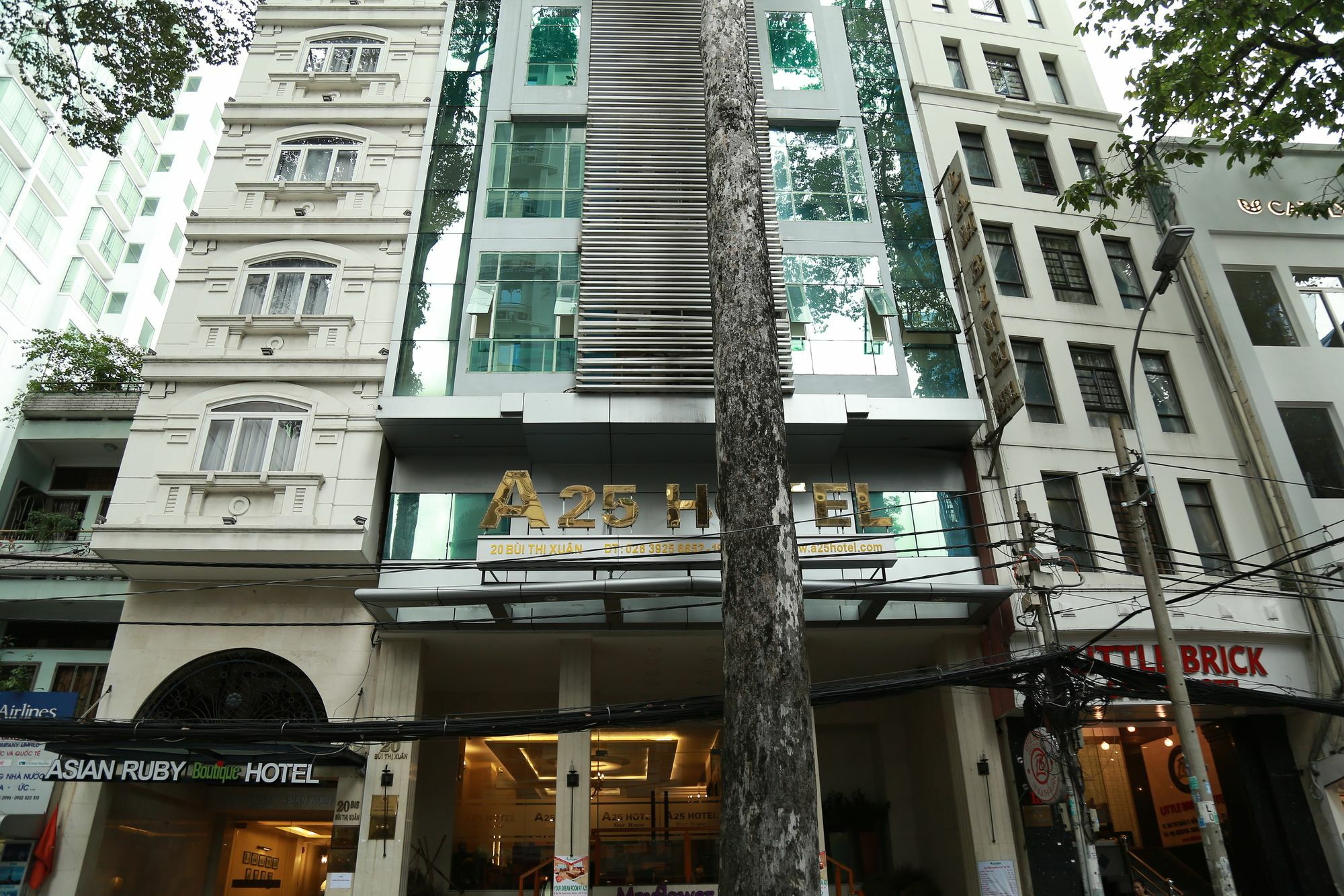 A25 Hotel - 20 Bui Thi Xuan Ho Chi Minh-stad Buitenkant foto
